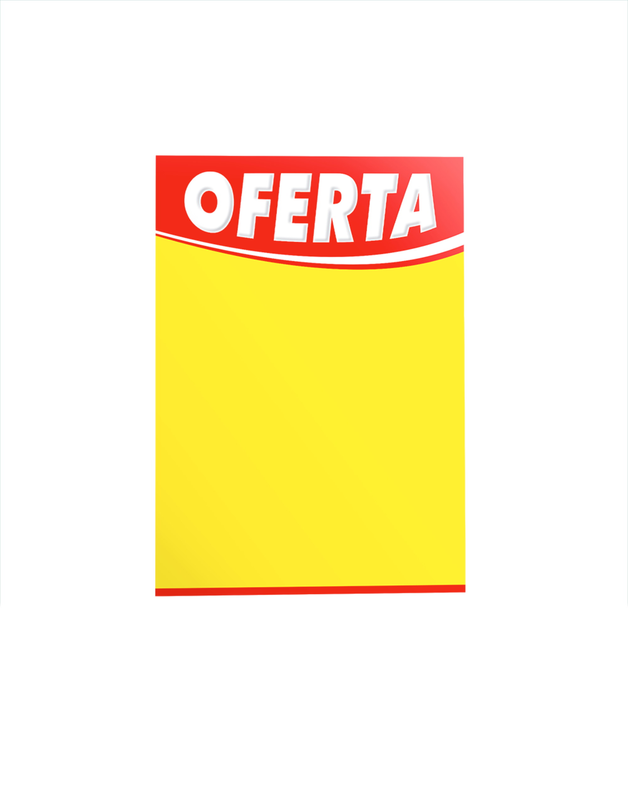CARTAZ OFERTA